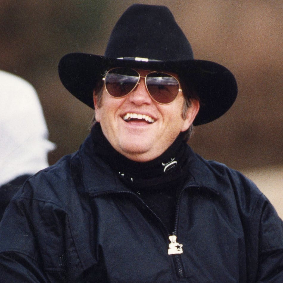 Former Atlanta Falcons coach Jerry Glanville.