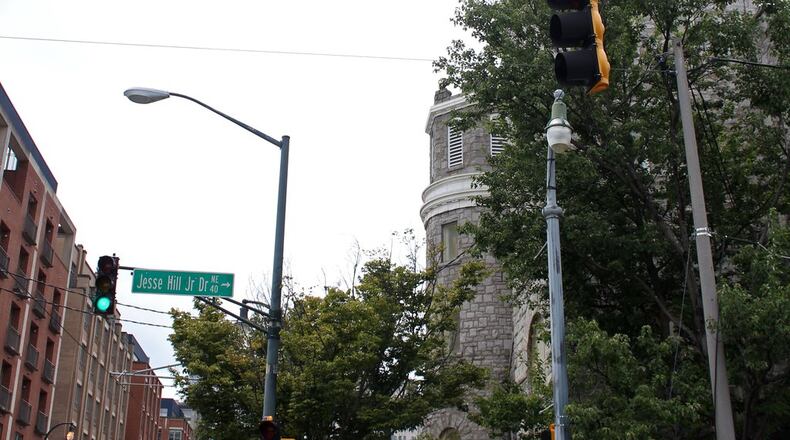 Big Bethel African Methodist Episcopal Church on Auburn Avenue in Atlanta. Jenna Eason / Jenna.Eason@coxinc.com