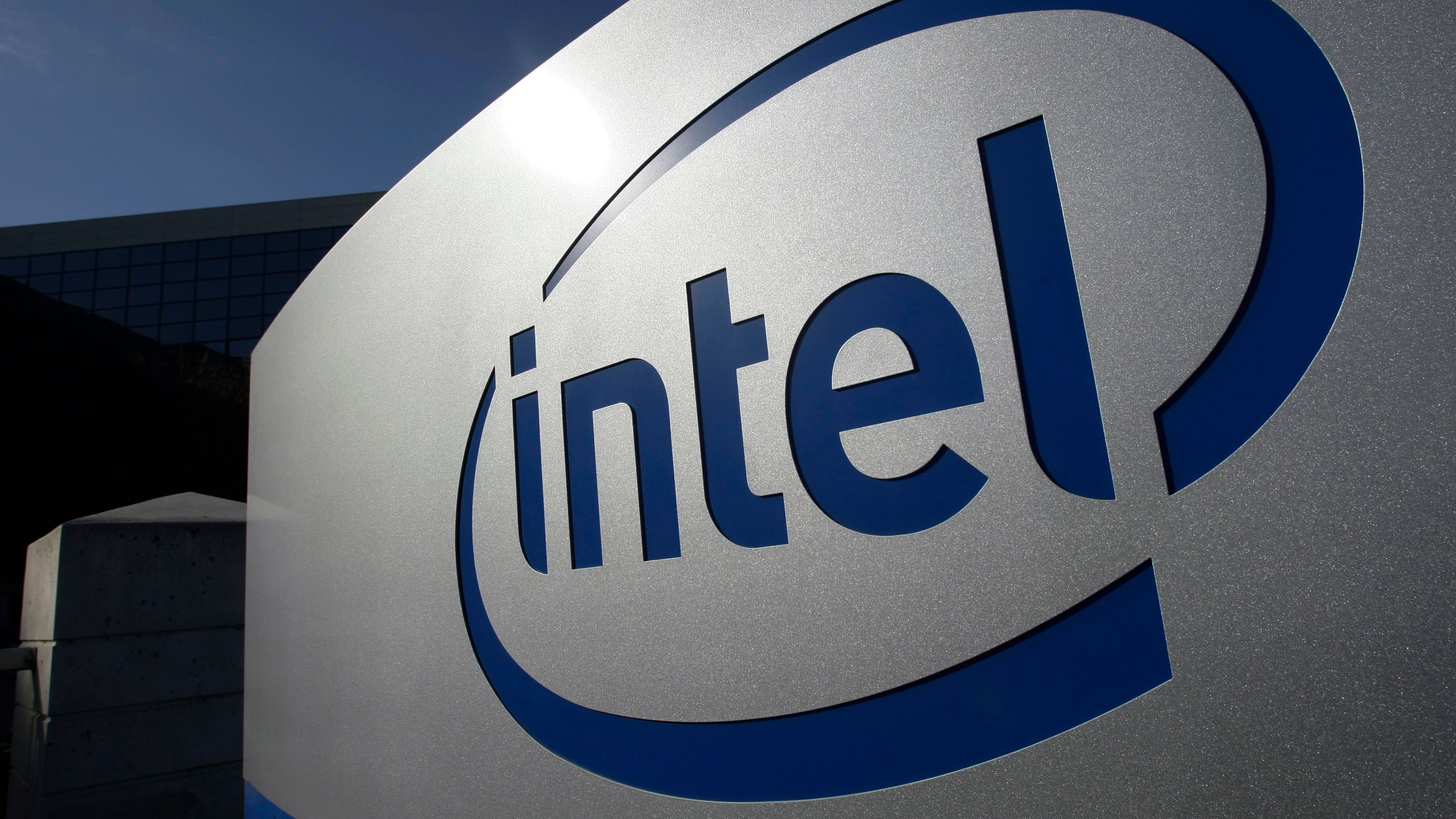 FILE - The Intel logo is displayed on the exterior of Intel headquarters in Santa Clara, Calif., Jan. 12, 2011. (AP Photo/Paul Sakuma, File)