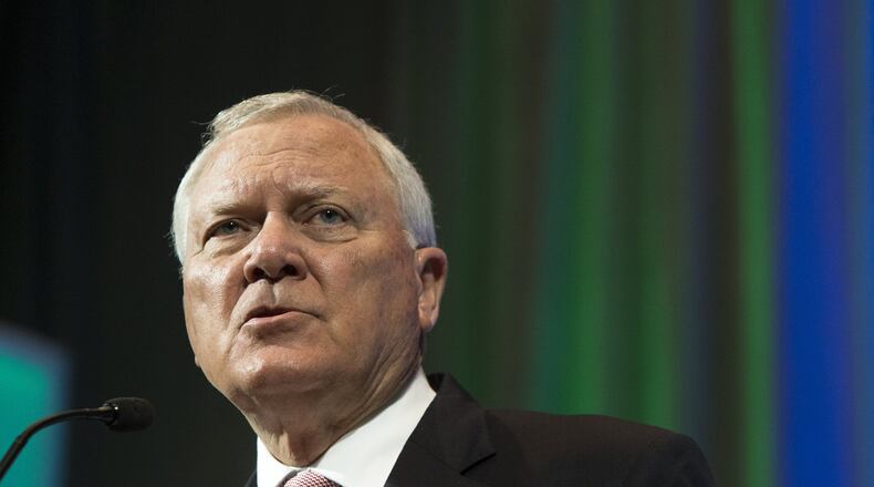 Gov. Nathan Deal speaks at an event in October. (CASEY SYKES / CASEY.SYKES@AJC.COM)
