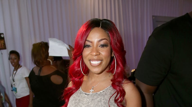 LOS ANGELES, CA - JUNE 28: Recording artist K.Michelle attends Radio Room Day 1 during the 2013 BET Awards at JW Marriott Los Angeles at L.A. LIVE on June 28, 2013 in Los Angeles, California. (Photo by Frederick M. Brown/Getty Images for BET) LOS ANGELES, CA - JUNE 28: Recording artist K.Michelle attends Radio Room Day 1 during the 2013 BET Awards at JW Marriott Los Angeles at L.A. LIVE on June 28, 2013 in Los Angeles, California. (Photo by Frederick M. Brown/Getty Images for BET)