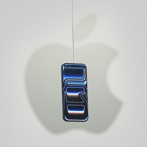 FILE - The iPhone 17 Pro is displayed during an announcement of new products at Apple Park on Tuesday, Sept. 9, 2025, in Cupertino, Calif. (AP Photo/Godofredo A. Vásquez, File)