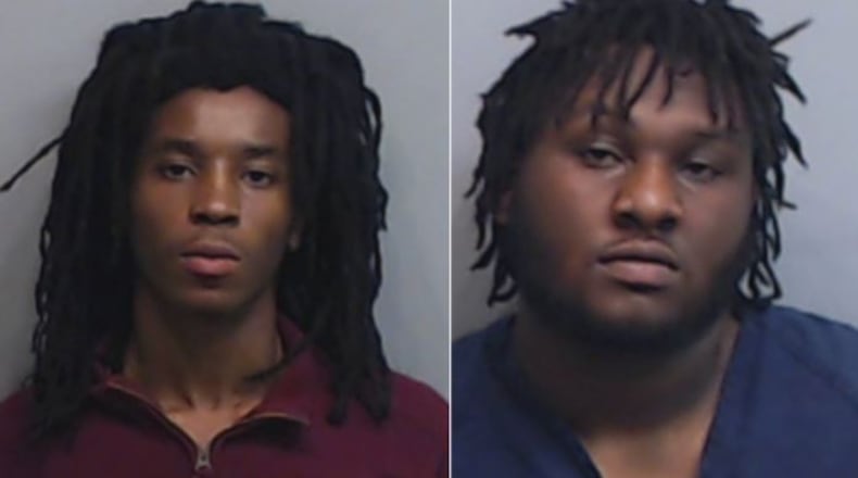 Sinquai Callaway (left), Donell “Marquez” Frison. Gemontaz Holley’s mug shot was not available.