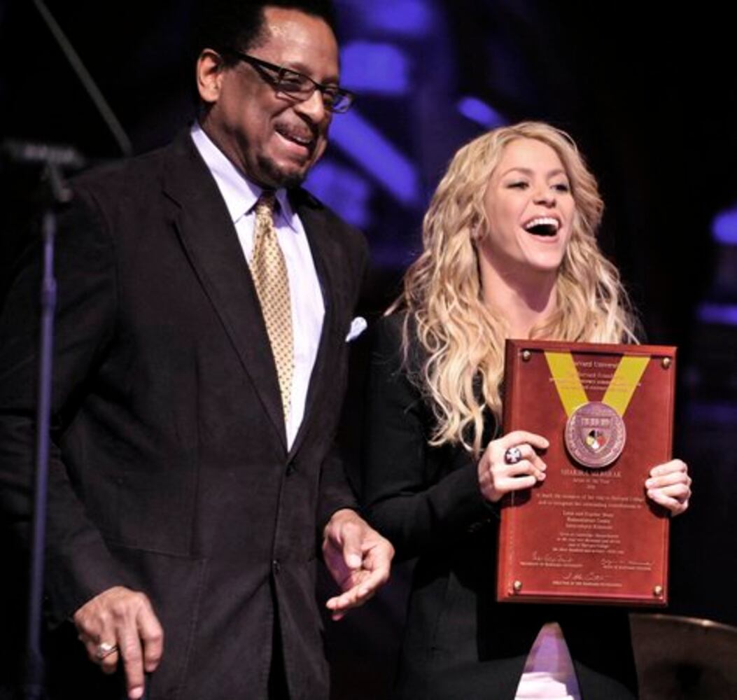 Harvard awards Shakira for music, social work