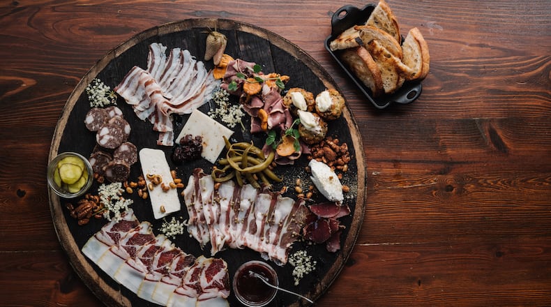 Wrecking Bar's Butcher Board for four / Photo by Andrew Thomas Lee