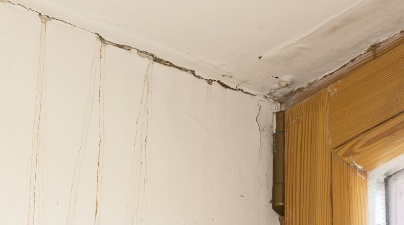 Left unaddressed, water damage can cause mold and deterioration. (Dreamstime)