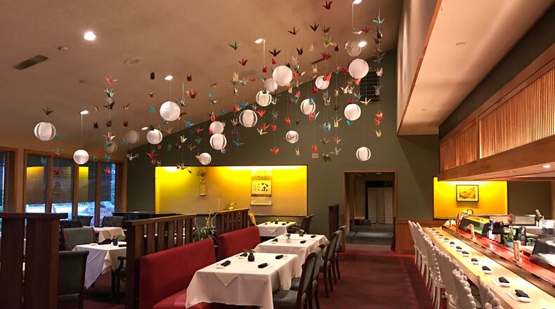 People 65 years and older will receive a free dinner at Nakato Japanese Restaurant Monday, Sept. 17.