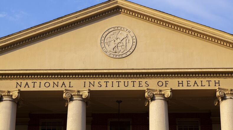 View of Building 1 of the National Institutes of Health in Bethesda, Maryland, Nov. 21, 2020. (Grandbrothers/Dreamstime/TNS)