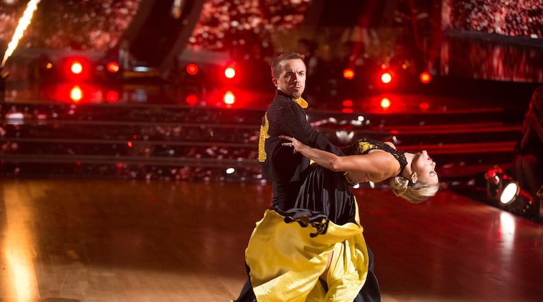 Frankie Muniz and Witney Carson in a file photo from “Dancing with the Stars.” (ABC/Eric McCandless)