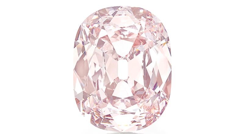 The Princie diamond was cut from a mine in India several centuries ago and sold for nearly $40 million at a Christie's auction in New York in 2013.