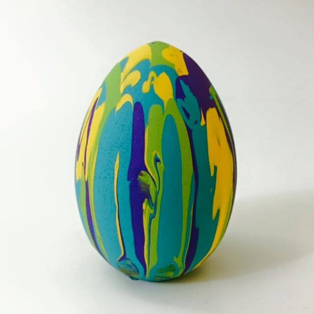 Revel Forces' #bombshellsatl shows off handpainted eggs