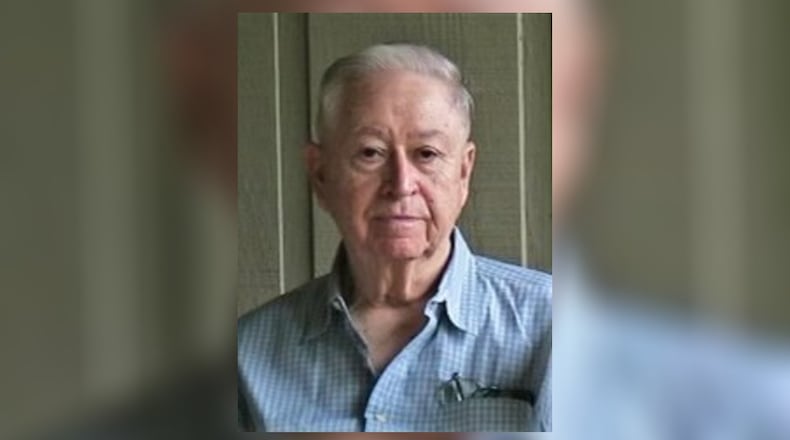 William “Billy” Scott, pictured here in his 80s, was killed Monday morning during a DeKalb County home invasion. The World War II veteran was 97.