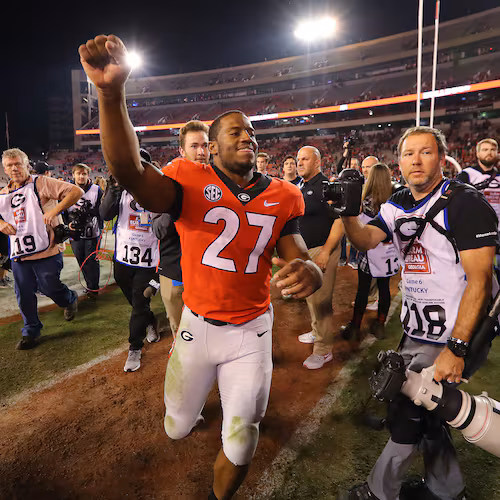 georgia football-nick chubb-sec-college football