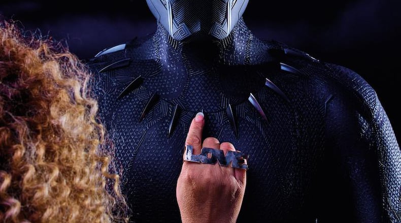 The "Black Panther" costume worn by Chadwick Boseman and designed by Academy Award-winning costume designer Ruth E. Carter, whose work is featured in a show at SCAD FASH.
Courtesy of SCAD. Photo by Awol Erizku for The New Yorker