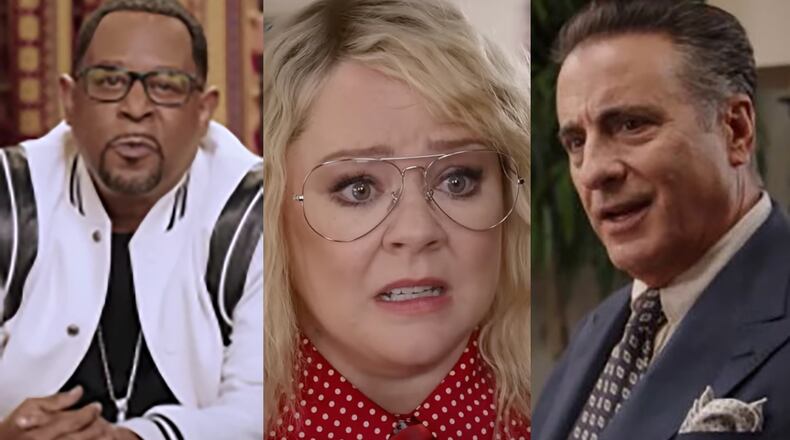 TV this week: BET+ has a "Martin" reunion; Netflix has a Melissa McCarthy comedy "God's Favorite Idiot" and HBO Max has a "Father of the Bride" remake with Andy Garcia. PUBLICITY PHOTOS