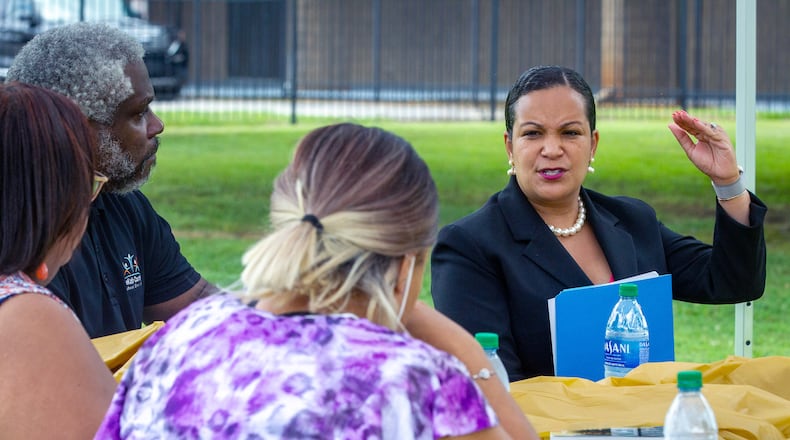 DeKalb County School Superintendent Cheryl Watson-Harris said in a letter this week the district and the school board “remain fully committed to ensuring a positive learning environment” at Druid Hills High School. (Steve Schaefer for The Atlanta Journal-Constitution)