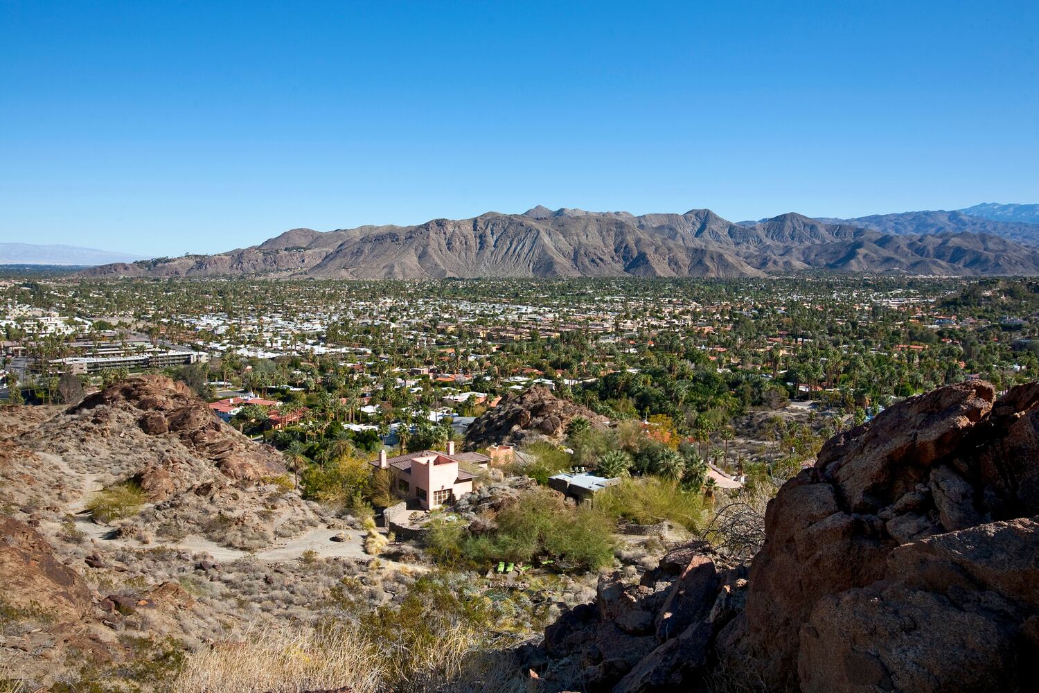 Secluded Palm Springs retreat can't be accessed by car