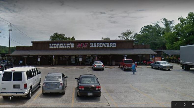 Morgan’s Ace Hardware would move from 109 E. Main St. in downtown Woodstock to a new site north of downtown under measures advanced by the Woodstock City Council. GOOGLE MAPS