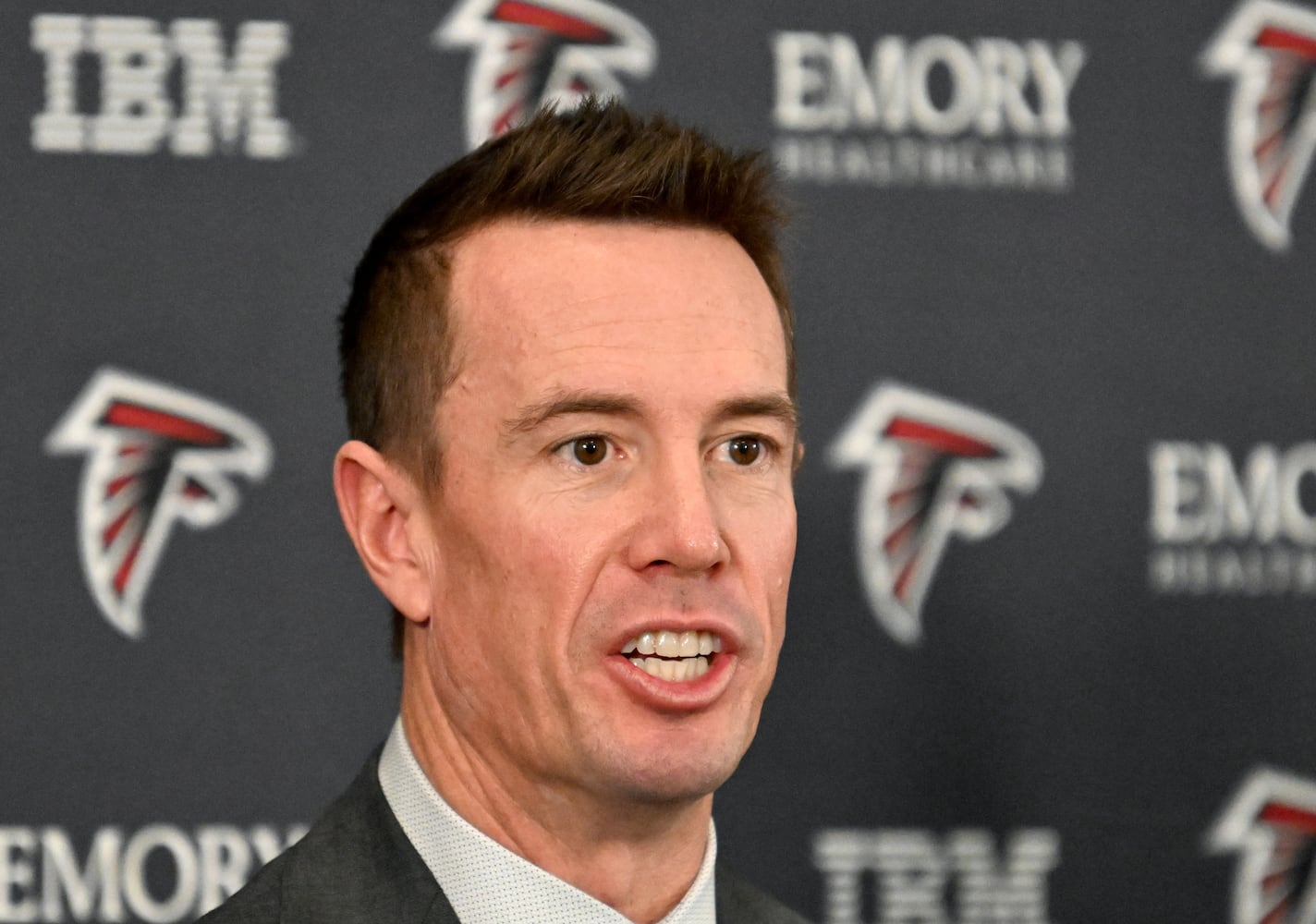 New Falcons president of football Matt Ryan