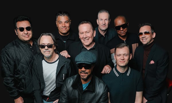 UB40 founding member founding member Robin Campbell (center) says Atlanta fans can expect classic hits, some lesser-known tunes from the band's catalog and a sampling of newer material. (Courtesy of UB40)