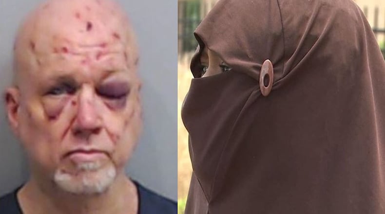 Rick Painter (left) pleaded guilty to attacking Sonya King (right) in May 2018.