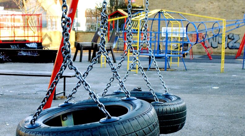 Staff  at a  Fort Pierce, Florida elementary school discovered a 5-year-old boy on the playground chewing on a used condom.