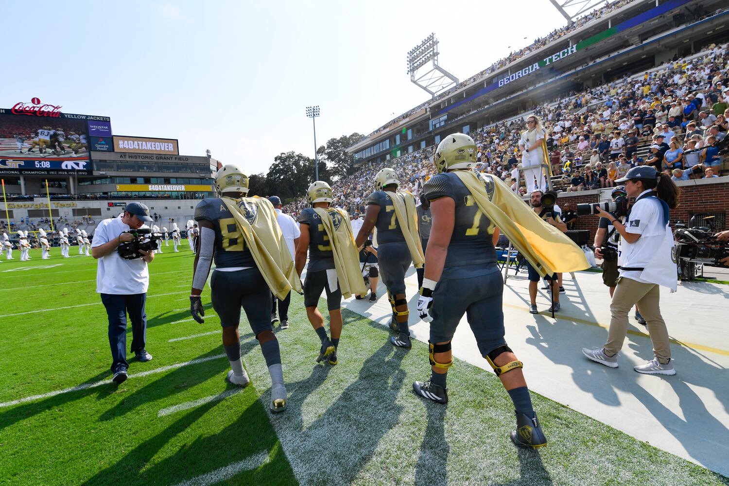 Photos: Georgia Tech has new look, hosts North Carolina