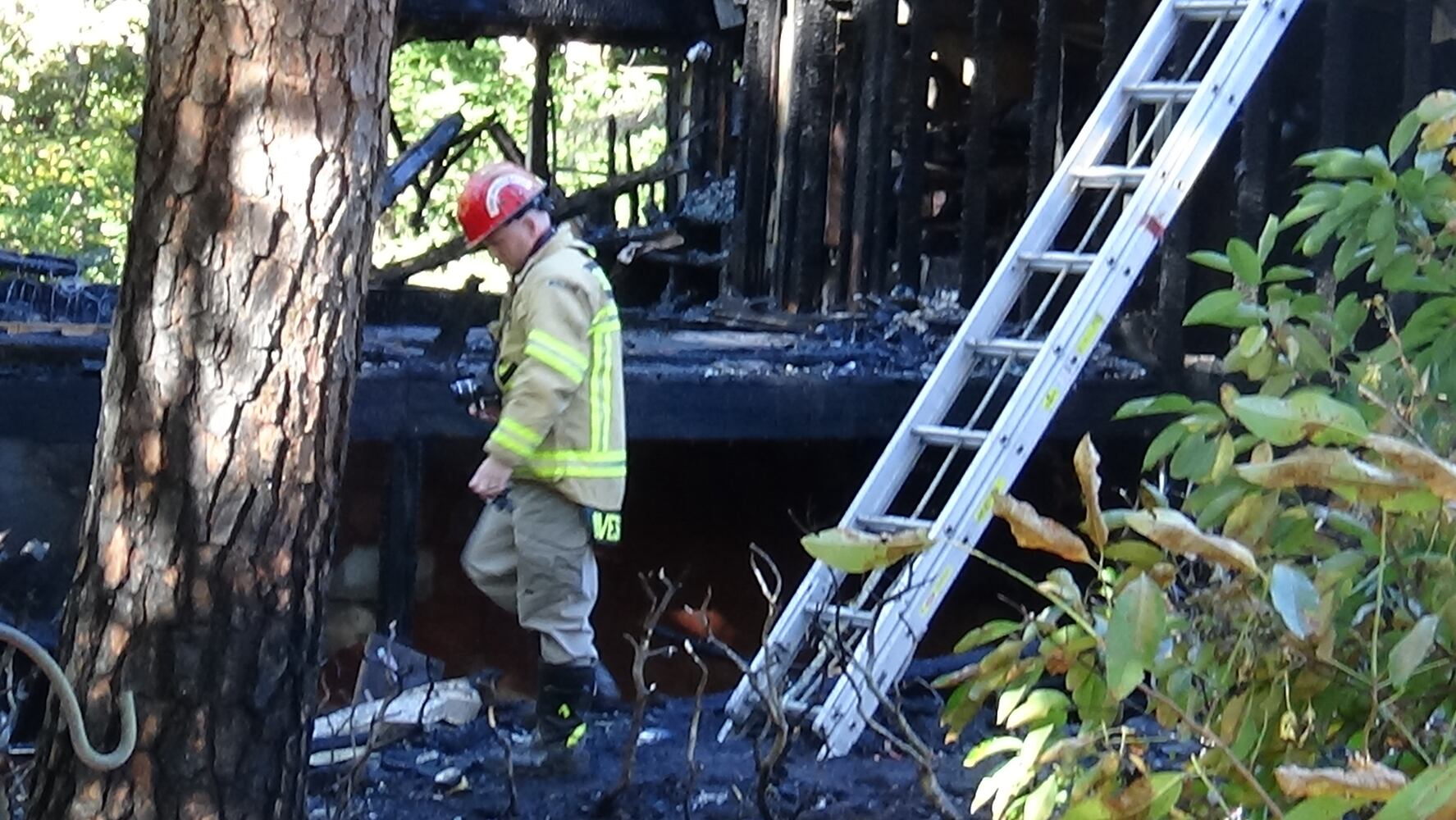 Deadly house fire in Gwinnett County, Oct. 23 2016