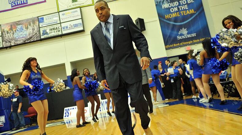 Ron Hunter came to Georgia State before the 2011-12 season. (AJC)