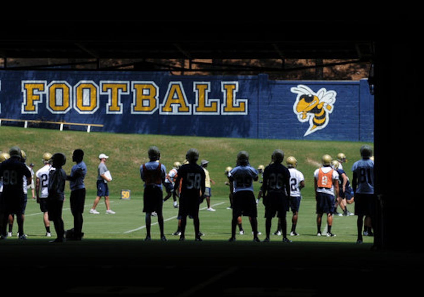 Georgia Tech begins fall football practice