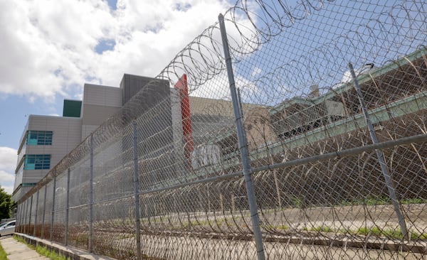 The Orleans Parish jail is pictured in New Orleans on Friday, May 16, 2025.(Brett Duke /The Advocate via AP)