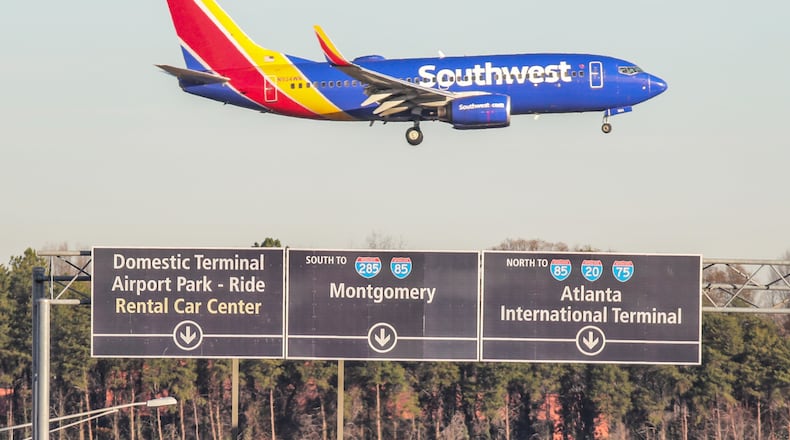 Southwest Airlines will not furlough workers, including 200 in Georgia, as planned because of the second round of COVID-19 relief funding. The money will also help Delta and other carriers. JOHN SPINK/JSPINK@AJC.COM