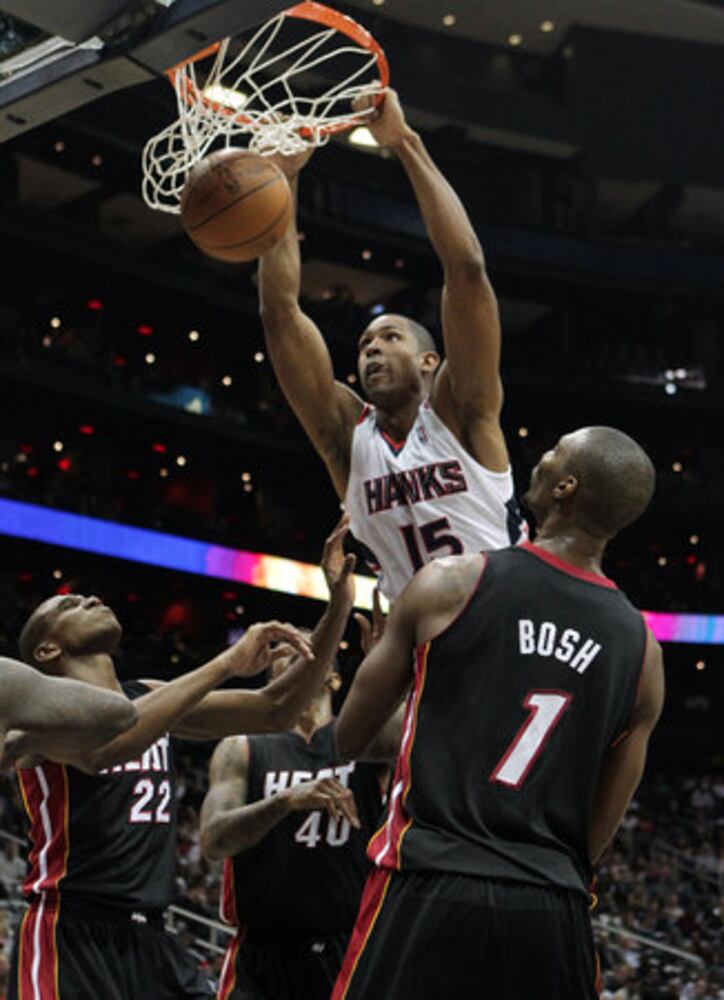 Hawks host the Miami Heat
