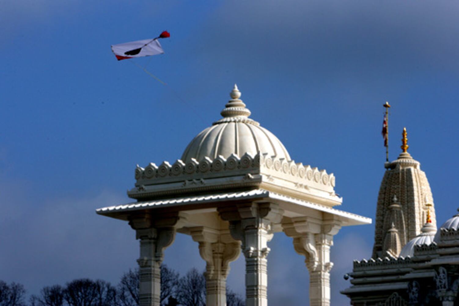 Lilburn temple holds its first kite festival