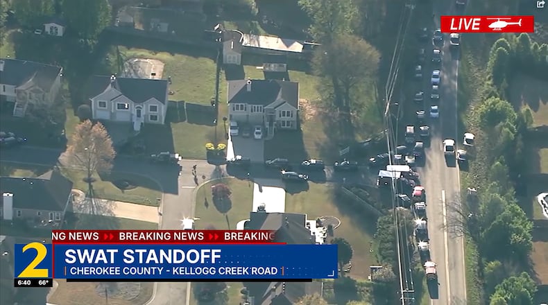The SWAT standoff happened at a home off Kellogg Creek Road on Thursday afternoon.