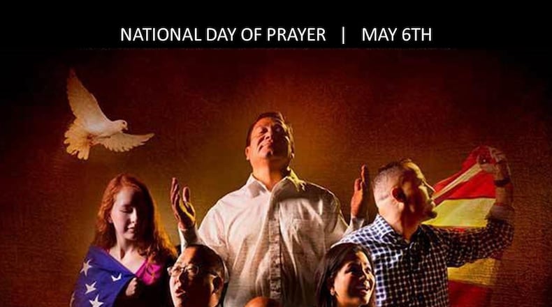 For the 70th year, the National Day of Prayer will be observed around the U.S.A. (Courtesy of National Day of Prayer)