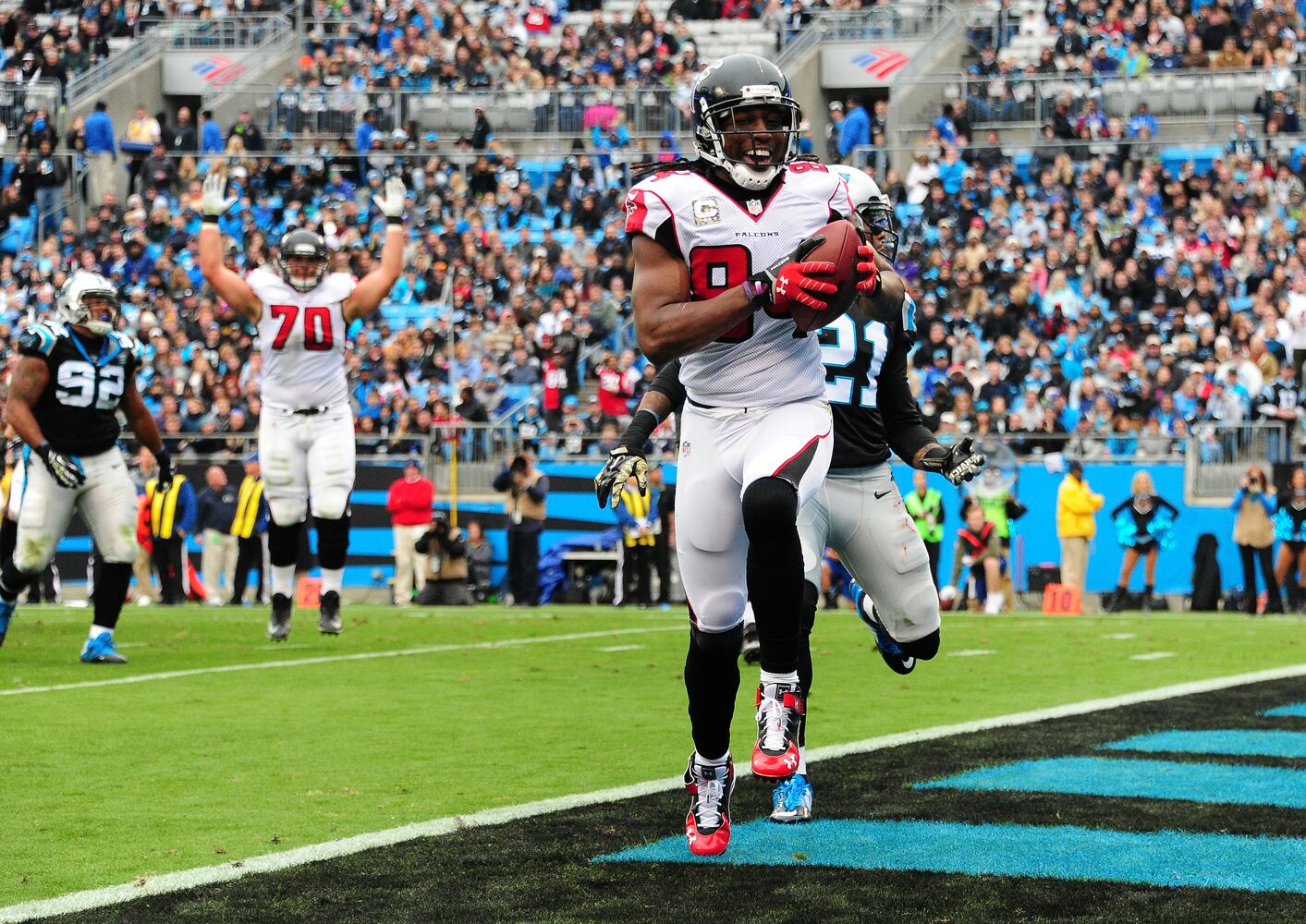 Falcons at Panthers football