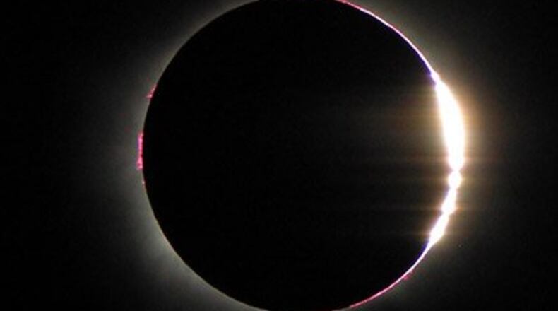 Total eclipse of the sun. Contributed by NASA