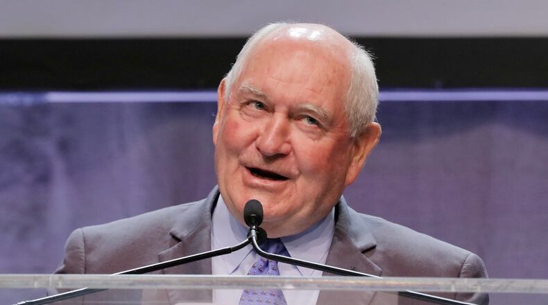 Agriculture Secretary Sonny Perdue. AJC/Bob Andres