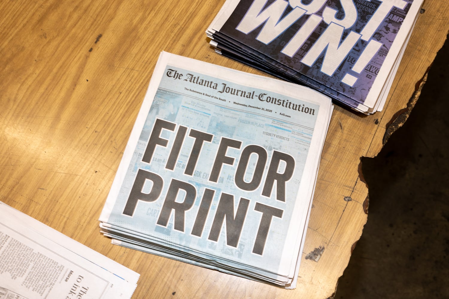 Photos of AJC’s final run