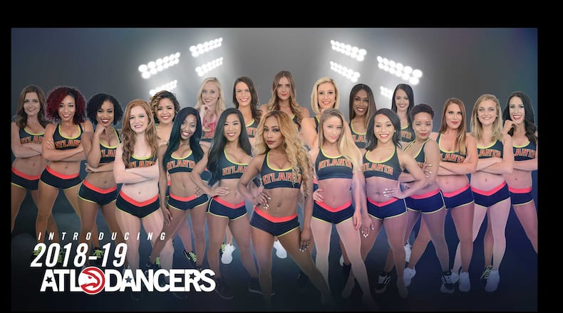 The Hawks ATL Dancers team is made up of 20 women who will represent Atlanta’s NBA team on and off the court.