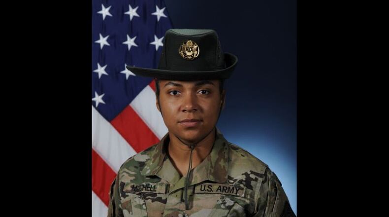 An Army drill sergeant on holiday leave was found shot to death and slumped inside her car on a Texas highway on New Year’s Day, according to reports.
Authorities patrolling Interstate 10 in San Antonio about 2 a.m. last Friday found Sgt. Jessica Mitchell, 30, without a pulse and wounded multiple times inside a white Dodge Challenger that had been riddled with bullets to the driver’s side door and window, the Army Times reported citing San Antonio police and military officials.