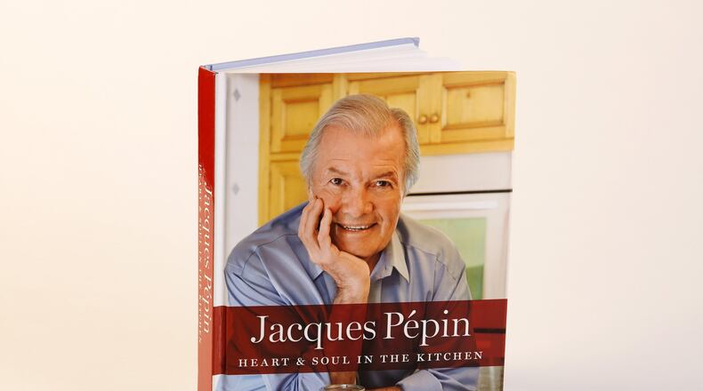 “Jacques Pepin Heart & Soul in the Kitchen,” which will be released Oct. 6, is very personal and is profusely illustrated with Pepin’s own artwork as well as intimate photographs of him cooking, shopping and having fun. (Zbigniew Bzdak/Chicago Tribune/TNS)