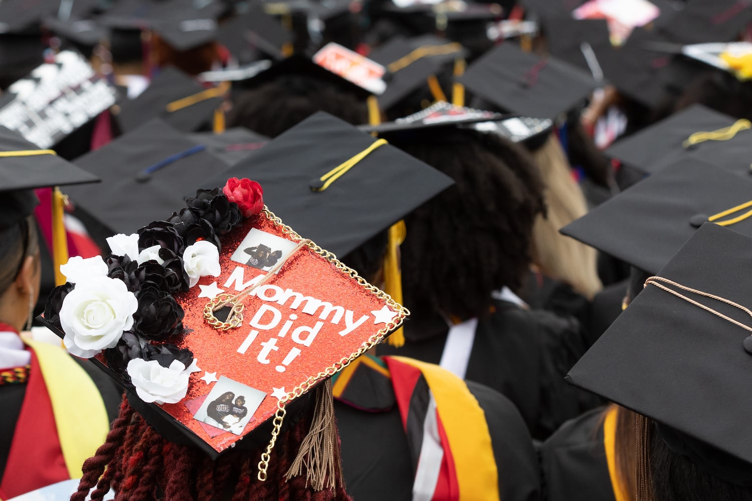 Clark Atlanta University graduation photos