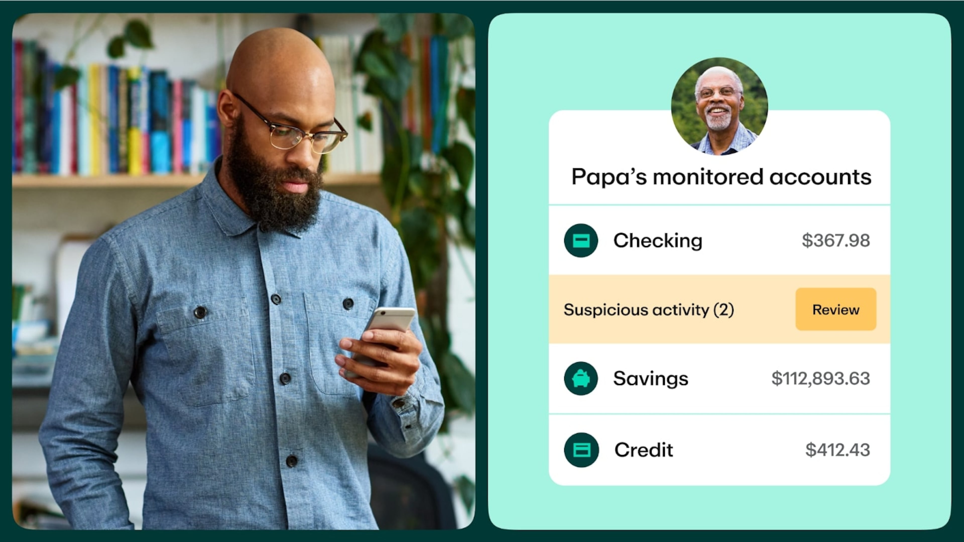 A new facet of Greenlight debuted in May 2025 — Family Shield, a subscription plan designed to help protect aging loved ones from financial fraud and personal safety threats. (Greenlight)