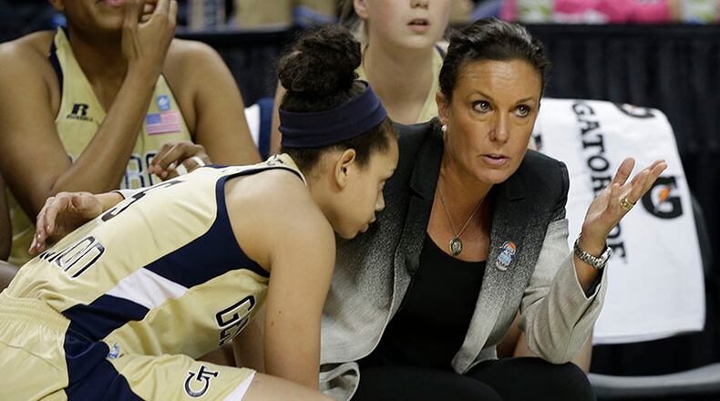 Coach MaChelle Joseph Georgia Tech women’s basketball team earned its seventh NCAA tournament berth in the past eight years.
