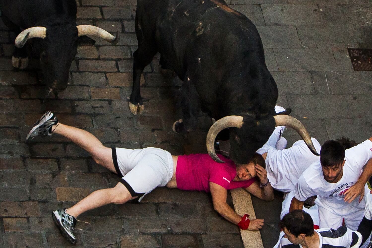 Spain running of the bulls