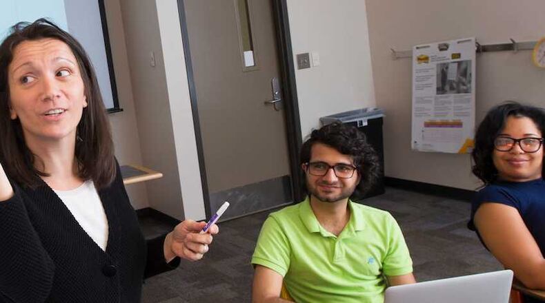 Kennesaw State University assistant chair Paola Sploletini of its Department of Software Engineering and Game Development. She was one of four KSU faculty members who received grants from the National Science Foundation over a recent four-day stretch. PHOTO CONTRIBUTED.