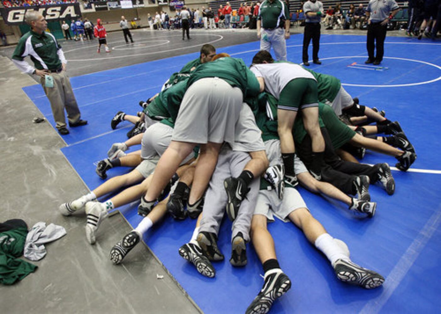 High school wrestling championships