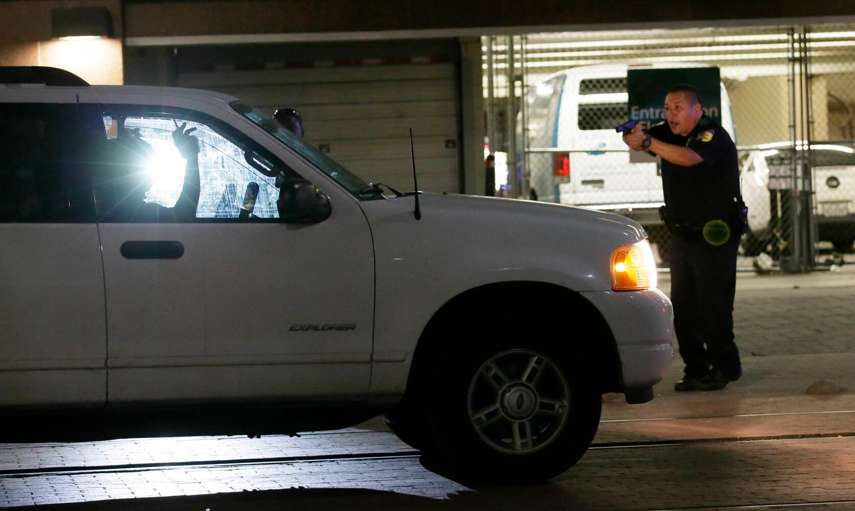 Officers shot in Dallas